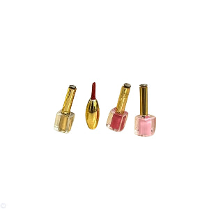 Nail Polish Bottles & Lipstick