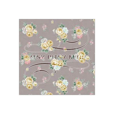 Rose Hill Floral Vine Gold