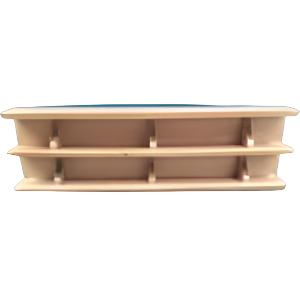 Wall Shelf Twin Oak