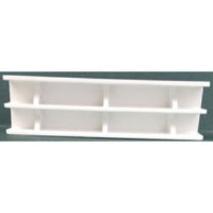 Wall Shelf Twin White