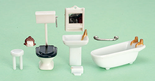 1:48 Scale Bathroom Set