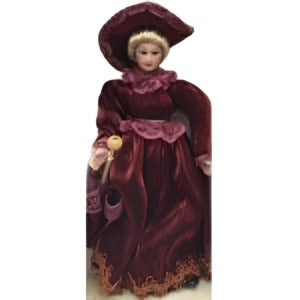 Lady in A Red Dress