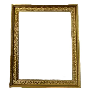 Resin Frame Gold