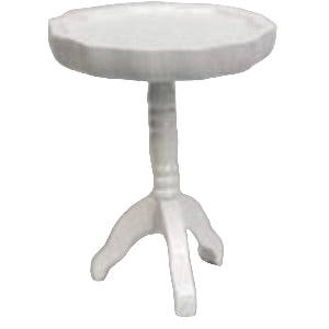 Pie Crust Table White