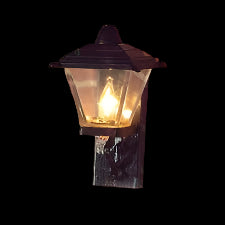 Black Coach Wall Light