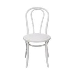 White Metal Chair