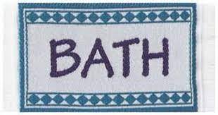 Bath Mat Blue