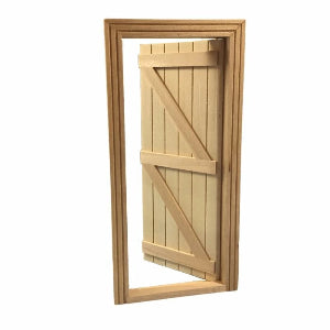 English Ledged and Braced Door