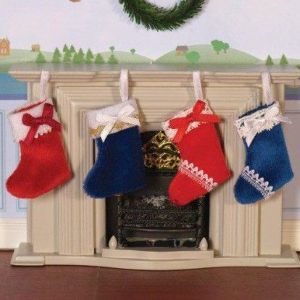 Luxury Christmas Stockings 4 pc
