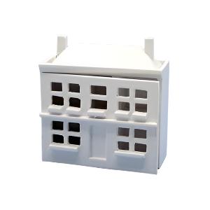 White Painted Dollhouse For The Dollhouse