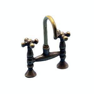 Antique Brass Mixer Tap