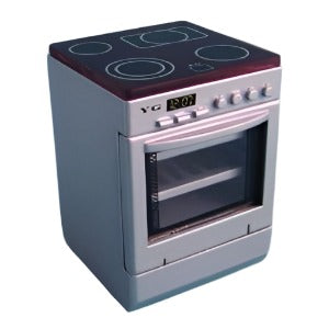Silver Hob Cooker Unit