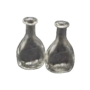 Long Necked Decanter Set of 2
