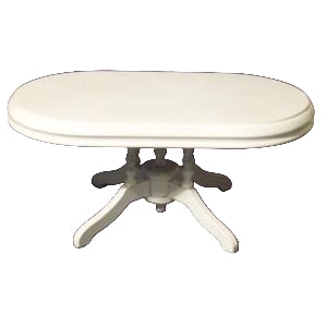 Oval Table White