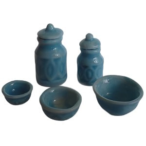 Kitchen Set Blue 7pc