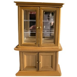 Display Cabinet Oak