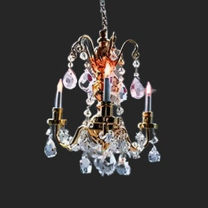 Crystal Chandelier With 64 Real Crystals
