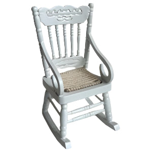 White Rocking Chair