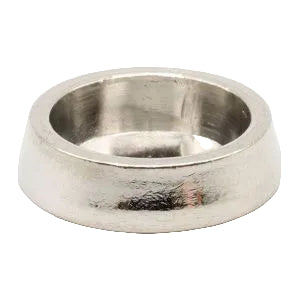 Silver Dog Dish