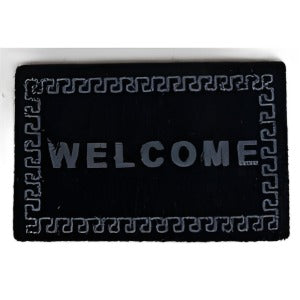 Welcome Mat Black