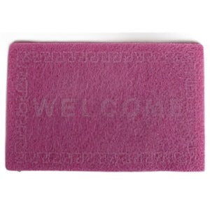 Welcome Mat Pink