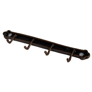 Rail With Hooks Bronze