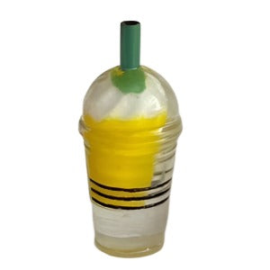 Yellow Drink With Cream