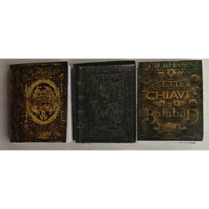 3 Blank Books With Printed Cover