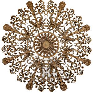 Laser Cut Ceiling Rose Large 288mm Dia