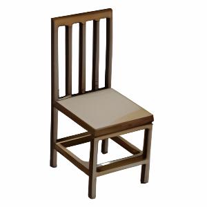 1:48 Scale Chair Kit 2pcs