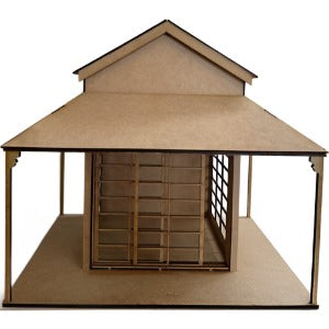 Lacer Cut Japanese Mountain Room Box