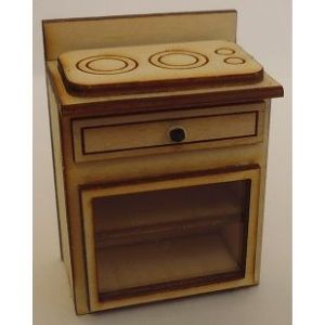 1:24 Oven Kit Laser Cut