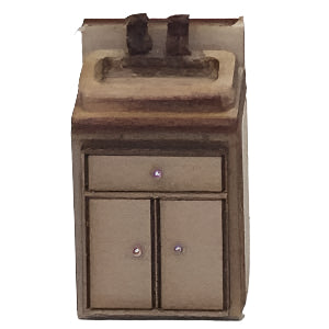 1:48 Scale Kitchen Sink Kit