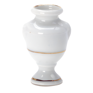 Porcelain Urn With Gold Trim