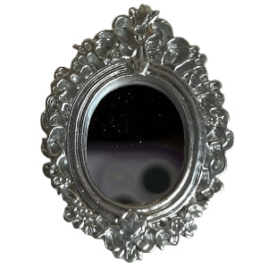 Fancy Small Oval Mirror