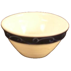 Mixing Bowl White/ Blue