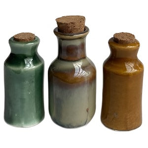 Jars With Corks Set of 3
