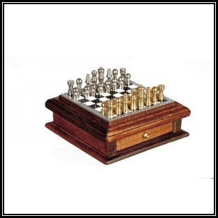 Deluxe Chess Board With Drawer