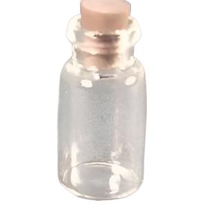 Glass Jar With Rubber Stopper