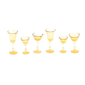 Stemware Amber 6pc