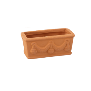 Swag Embossed Planter