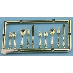 Gold Place Setting For 2