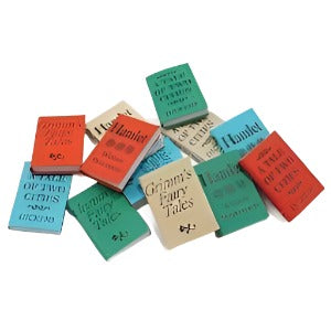 12 Books With Printed Cover