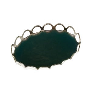 Oval Silver Tray