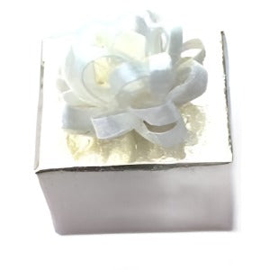 Shiny Gold Gift With Beautiful Big Bow