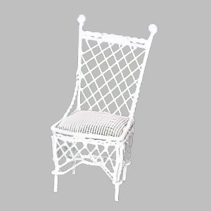 White Wire Chair