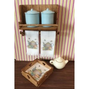 Tea Time Tea Towels Kit Makes 6