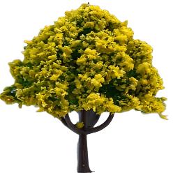 Tree With Yellow Flowers