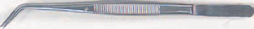 6 Inch Curved Pointed Tweezers
