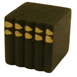 Small Black Block Of Books